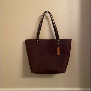 Portland Leather Tote Bag